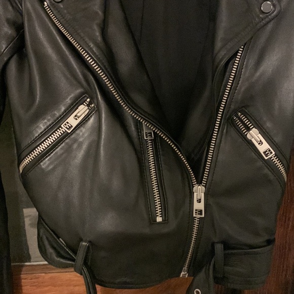 All Saints Leather Jacket - Picture 6 of 11